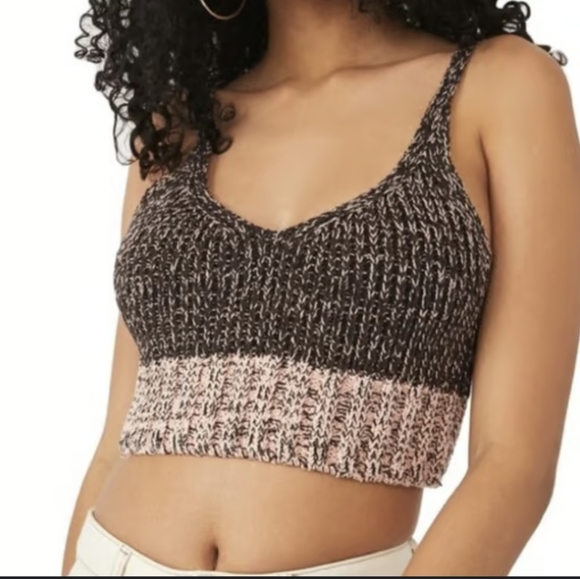 Free People Tops - Free people knit crop top